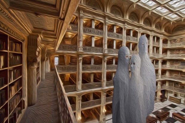 libraryPaintingplusghosts